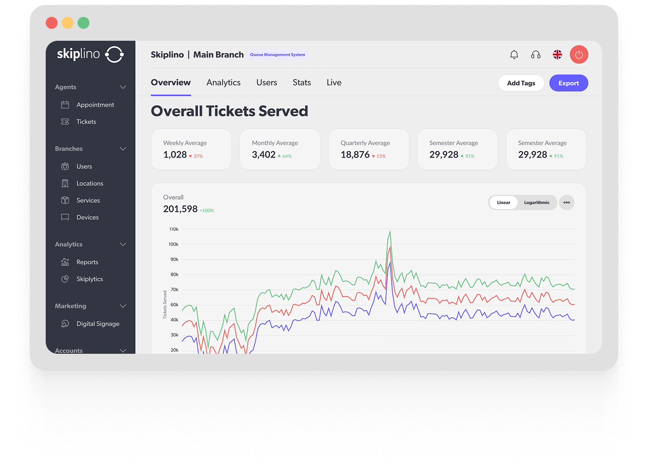 Seamless queuing, without the friction